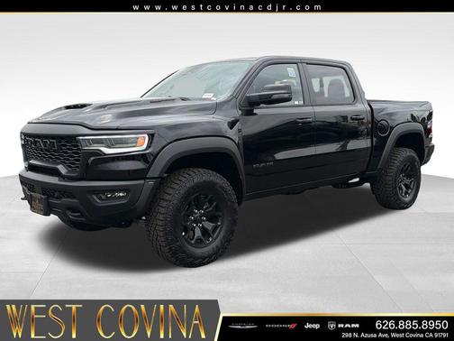 Diamond Black Crystal Pearlcoat 2026 RAM 1500 RHO Crew Cab 4x4 5'7' Box