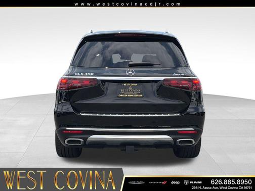 Obsidian Black Metallic 2025 Mercedes-Benz GLS 450 4MATIC