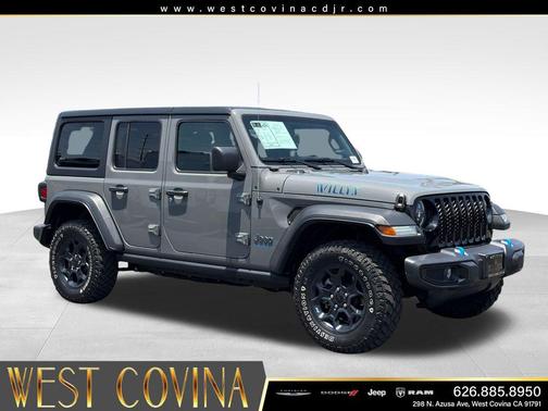 Sting-Gray Clearcoat 2023 Jeep Wrangler 4xe Willys