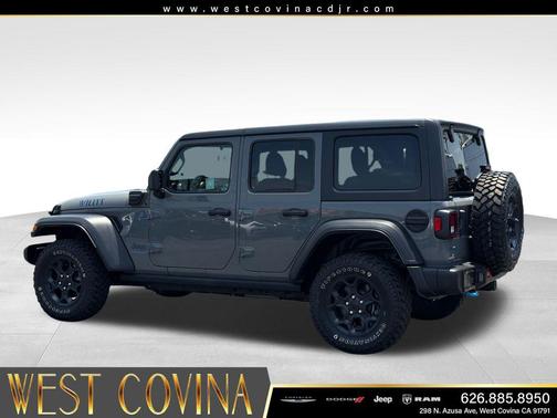 Sting-Gray Clearcoat 2023 Jeep Wrangler 4xe Willys