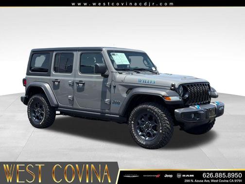 Sting-Gray Clearcoat 2023 Jeep Wrangler 4xe Willys