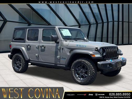 Sting-Gray Clearcoat 2023 Jeep Wrangler 4xe Willys