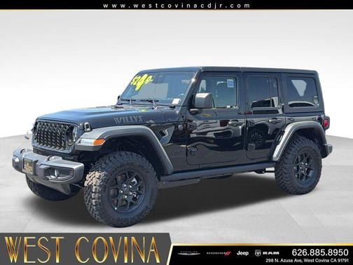 Black Clearcoat 2026 Jeep Wrangler Willys