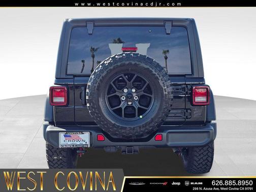 Black Clearcoat 2026 Jeep Wrangler Willys