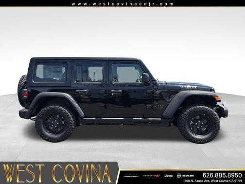 Black Clearcoat 2026 Jeep Wrangler Willys