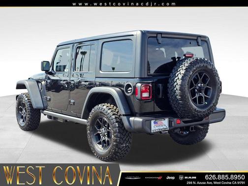 Black Clearcoat 2026 Jeep Wrangler Willys