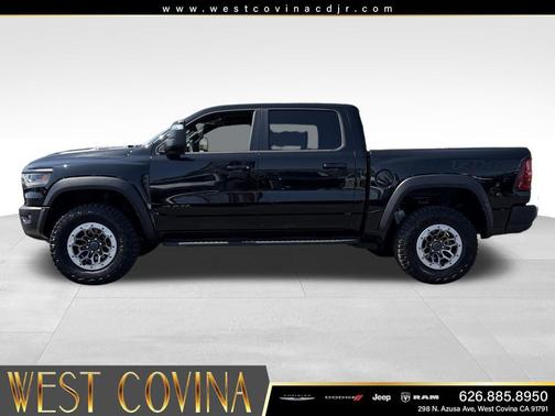 Diamond Black Crystal Pearlcoat 2026 RAM 1500 RHO Crew Cab 4x4 5'7' Box