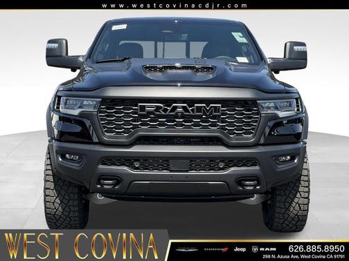 Diamond Black Crystal Pearlcoat 2026 RAM 1500 RHO Crew Cab 4x4 5'7' Box