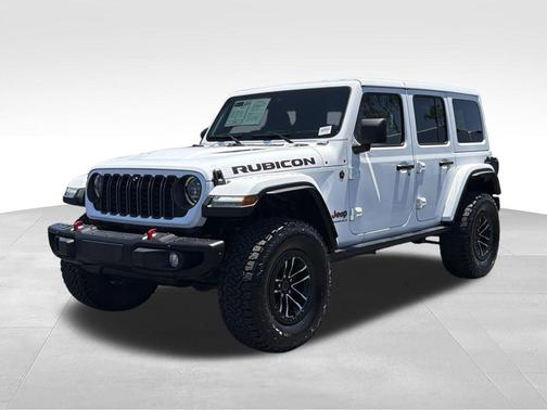 Bright White Clearcoat 2024 Jeep Wrangler Rubicon