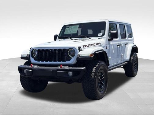 Bright White Clearcoat 2024 Jeep Wrangler Rubicon
