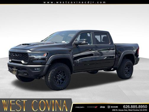 Diamond Black Crystal Pearlcoat 2026 RAM 1500 RHO Crew Cab 4x4 5'7' Box