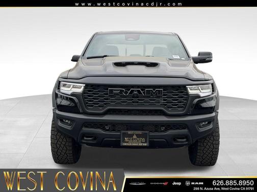 Diamond Black Crystal Pearlcoat 2026 RAM 1500 RHO Crew Cab 4x4 5'7' Box