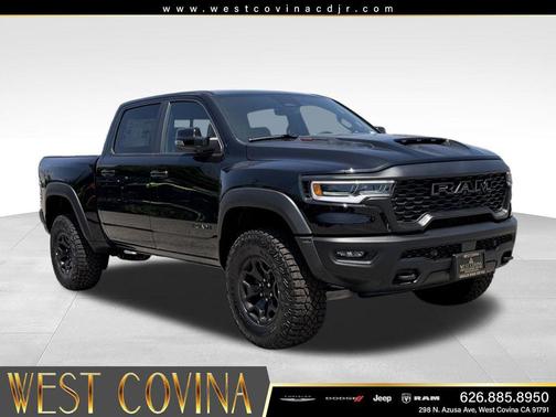 Diamond Black Crystal Pearlcoat 2026 RAM 1500 RHO Crew Cab 4x4 5'7' Box