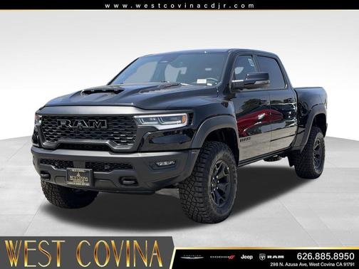 Diamond Black Crystal Pearlcoat 2026 RAM 1500 RHO Crew Cab 4x4 5'7' Box