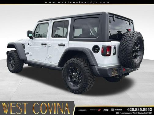 Bright White Clearcoat 2026 Jeep Wrangler Willys