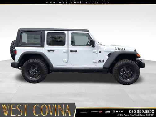 Bright White Clearcoat 2026 Jeep Wrangler Willys