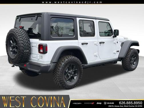 Bright White Clearcoat 2026 Jeep Wrangler Willys
