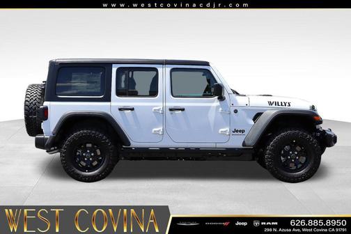 Bright White Clearcoat 2026 Jeep Wrangler Willys