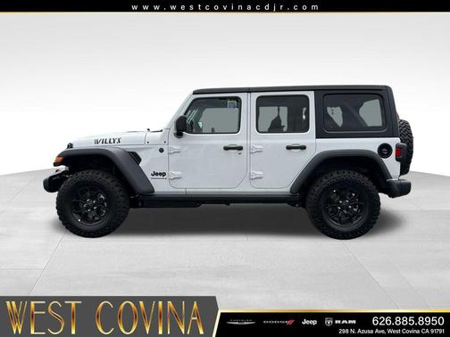 Bright White Clearcoat 2026 Jeep Wrangler Willys
