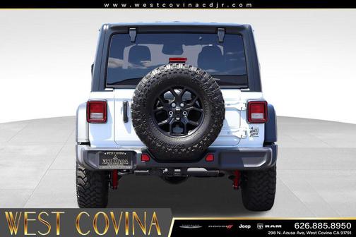 Bright White Clearcoat 2026 Jeep Wrangler Willys