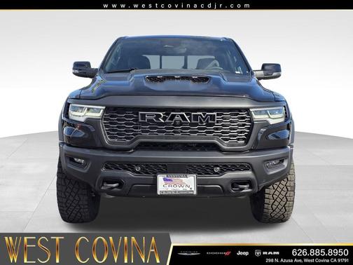 Diamond Black Crystal Pearlcoat 2026 RAM 1500 RHO Crew Cab 4x4 5'7' Box