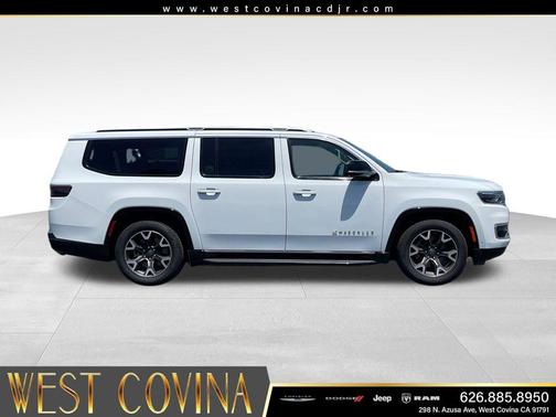 Bright White Clearcoat 2024 Jeep Wagoneer L Series III 4x4
