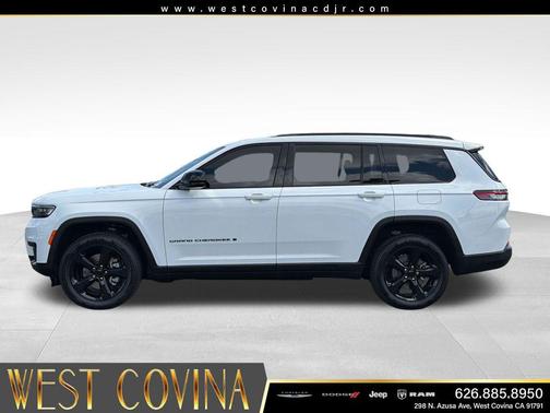 Bright White Clearcoat 2023 Jeep Grand Cherokee L Altitude