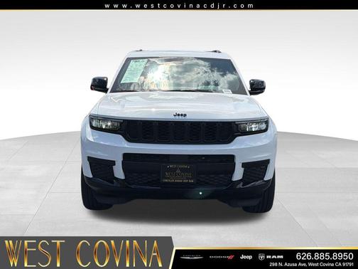 Bright White Clearcoat 2023 Jeep Grand Cherokee L Altitude