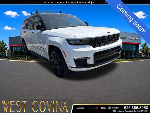 Bright White Clearcoat 2023 Jeep Grand Cherokee L Summit Reserve