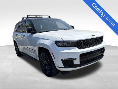 Bright White Clearcoat 2023 Jeep Grand Cherokee L Summit Reserve