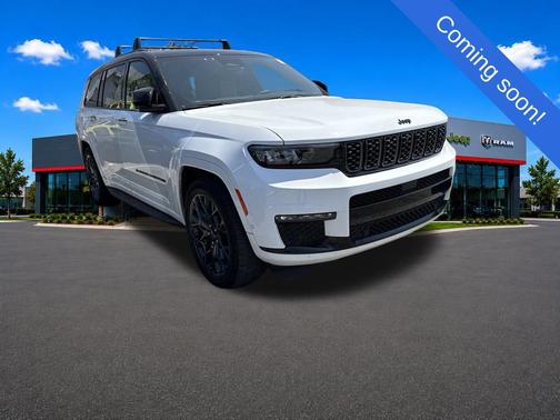 Bright White Clearcoat 2023 Jeep Grand Cherokee L Summit Reserve