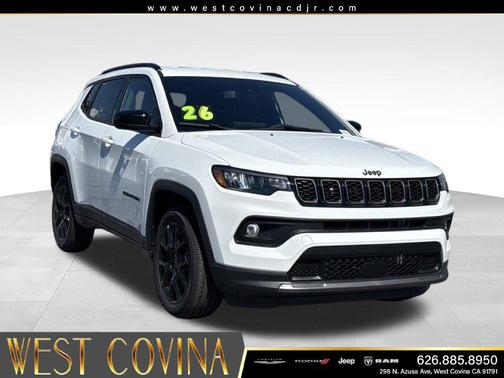 Bright White Clearcoat 2026 Jeep Compass Latitude