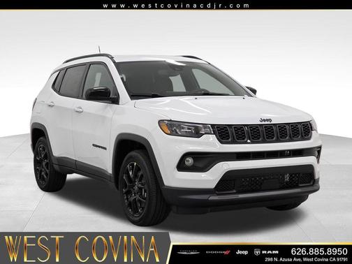 Bright White Clearcoat 2026 Jeep Compass Latitude