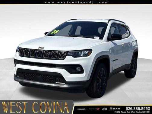 Bright White Clearcoat 2026 Jeep Compass Latitude