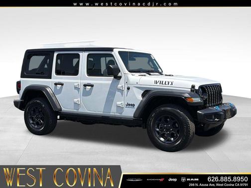 Bright White Clearcoat 2023 Jeep Wrangler 4xe Base