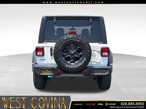 Bright White Clearcoat 2023 Jeep Wrangler 4xe Base