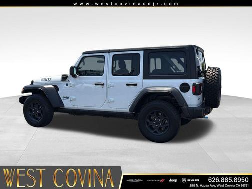Bright White Clearcoat 2023 Jeep Wrangler 4xe Base