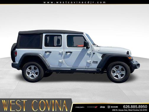 Bright White Clearcoat 2022 Jeep Wrangler Unlimited Sport