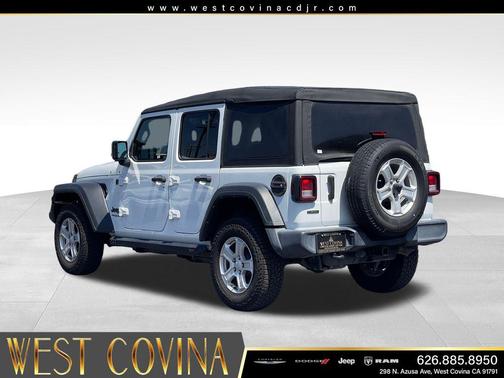 Bright White Clearcoat 2022 Jeep Wrangler Unlimited Sport