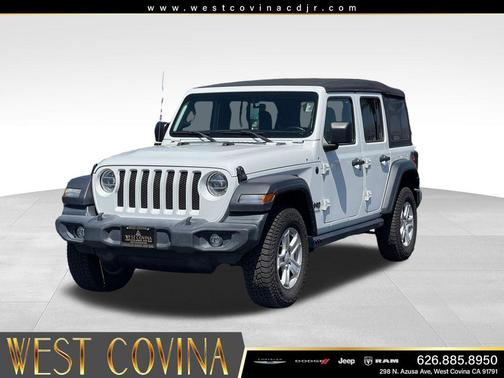 Bright White Clearcoat 2022 Jeep Wrangler Unlimited Sport
