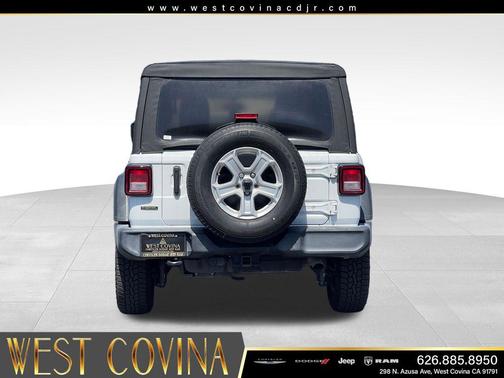 Bright White Clearcoat 2022 Jeep Wrangler Unlimited Sport