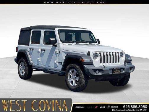 Bright White Clearcoat 2022 Jeep Wrangler Unlimited Sport