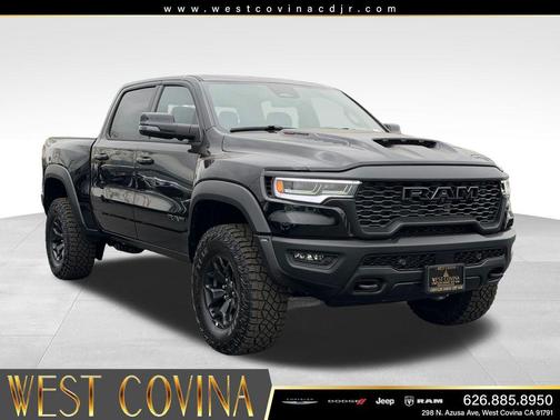 Diamond Black Crystal Pearlcoat 2026 RAM 1500 RHO Crew Cab 4x4 5'7' Box