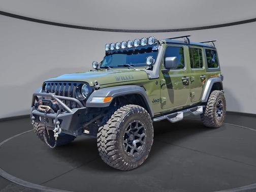 Sarge Green Clearcoat 2021 Jeep Wrangler Willys