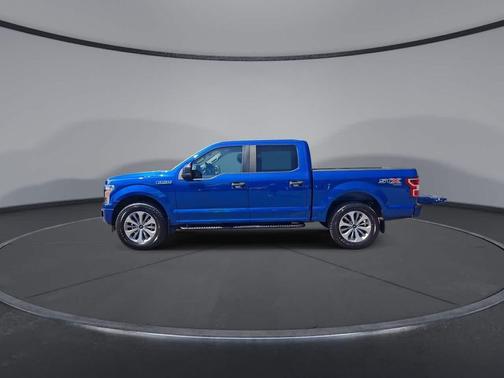 LIGHTNING BLUE 2018 Ford F-150 XL
