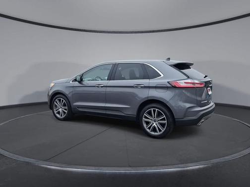 CARBONIZED GRAY 2021 Ford Edge Titanium