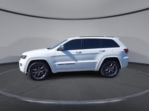 Bright White Clearcoat 2021 Jeep Grand Cherokee 80th Anniversary 4x4