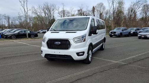 OXFORD WHITE 2023 Ford Transit-350 XLT