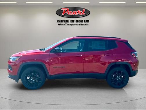 Red Hot Pearlcoat 2026 Jeep Compass Latitude