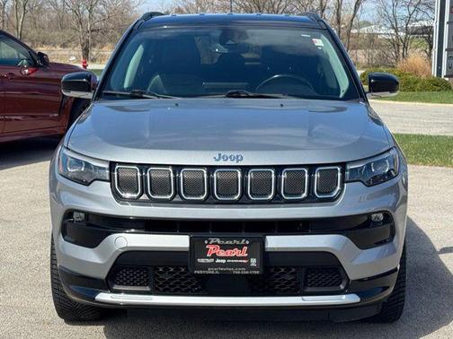 Billet Silver Metallic Clearcoat 2022 Jeep Compass Limited